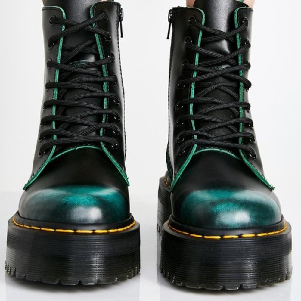 Green Platform Dr Martens Teal Green Dr Martens Pascal Virginia